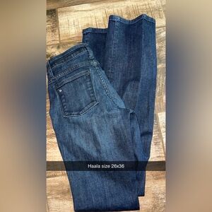 Women's Dark Blue Straight Jeans